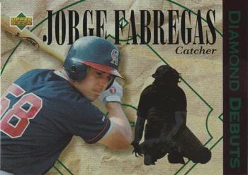#515 Jorge Fabregas - California Angels - 1994 Upper Deck Baseball