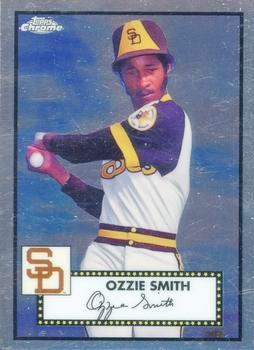 #515 Ozzie Smith - San Diego Padres - 2021 Topps Chrome Platinum Anniversary Baseball