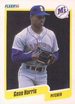 #515 Gene Harris - Seattle Mariners - 1990 Fleer USA Baseball