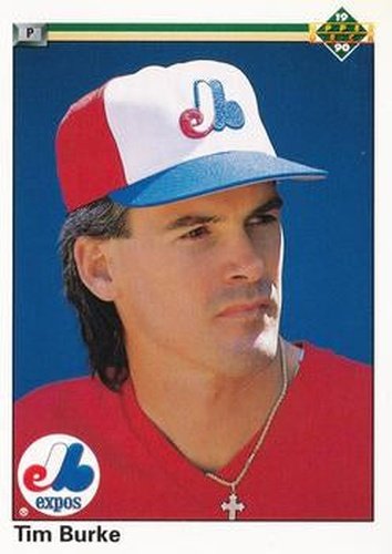 #515 Tim Burke - Montreal Expos - 1990 Upper Deck Baseball