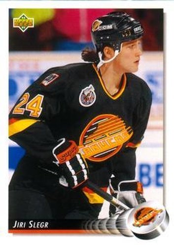 #515 Jiri Slegr - Vancouver Canucks - 1992-93 Upper Deck Hockey