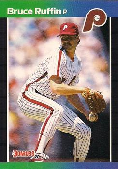 #515 Bruce Ruffin - Philadelphia Phillies - 1989 Donruss Baseball
