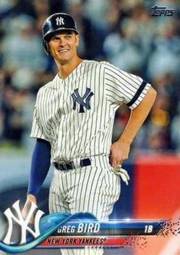 #515 Greg Bird - New York Yankees - 2018 Topps Baseball