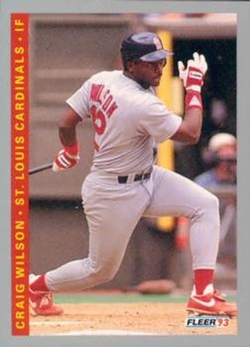#516 Craig Wilson - St. Louis Cardinals - 1993 Fleer Baseball