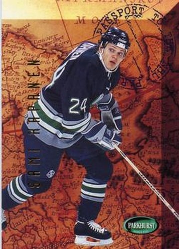 #516 Sami Kapanen - Hartford Whalers - 1995-96 Parkhurst International Hockey