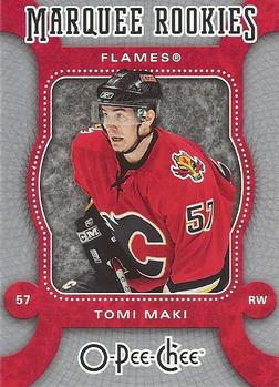 #516 Tomi Maki - Calgary Flames - 2007-08 O-Pee-Chee Hockey