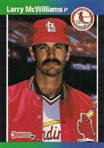#516 Larry McWilliams - St. Louis Cardinals - 1989 Donruss Baseball