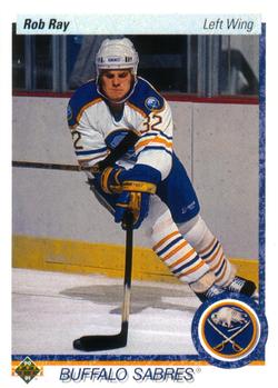 #516 Rob Ray - Buffalo Sabres - 1990-91 Upper Deck Hockey