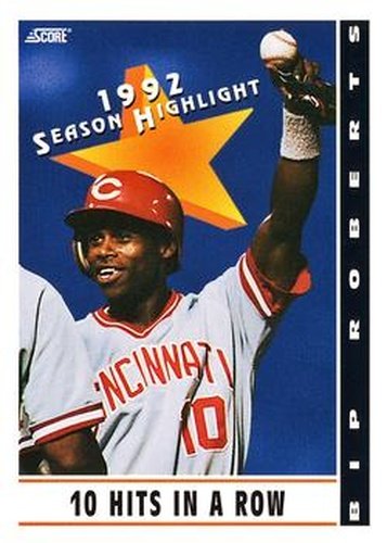 #516 Bip Roberts - Cincinnati Reds - 1993 Score Baseball