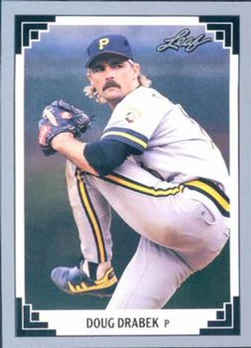 #516 Doug Drabek - Pittsburgh Pirates - 1991 Leaf Baseball