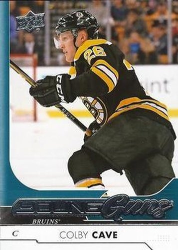 #516 Colby Cave - Boston Bruins - 2017-18 Upper Deck Hockey