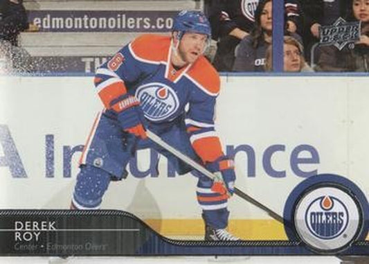 #516 Derek Roy - Edmonton Oilers - 2014-15 Upper Deck Hockey