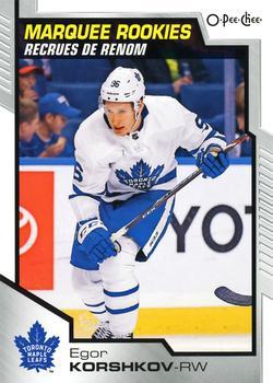 #516 Egor Korshkov - Toronto Maple Leafs - 2020-21 O-Pee-Chee Hockey