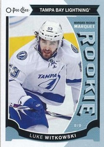 #516 Luke Witkowski - Tampa Bay Lightning - 2015-16 O-Pee-Chee Hockey