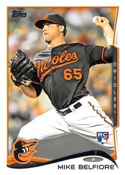 #516 Mike Belfiore - Baltimore Orioles - 2014 Topps Baseball