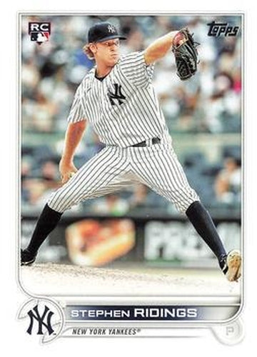 #516 Stephen Ridings - New York Yankees - 2022 Topps Baseball