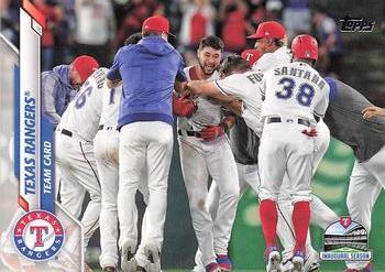 #516 Texas Rangers - Texas Rangers - 2020 Topps Baseball