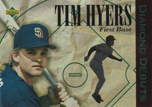 #516 Tim Hyers - San Diego Padres - 1994 Upper Deck Baseball