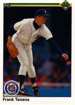 #516 Frank Tanana - Detroit Tigers - 1990 Upper Deck Baseball