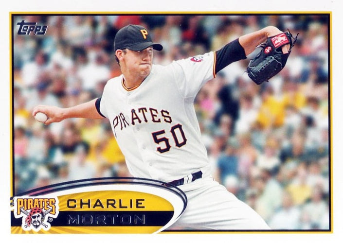 #516 Charlie Morton - Pittsburgh Pirates - 2012 Topps Baseball