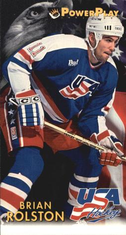 #516 Brian Rolston - USA - 1993-94 Fleer PowerPlay Hockey