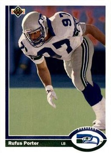 #516 Rufus Porter - Seattle Seahawks - 1991 Upper Deck Football