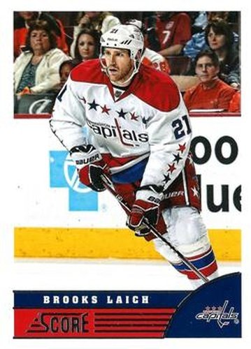 #516 Brooks Laich - Washington Capitals - 2013-14 Score Hockey