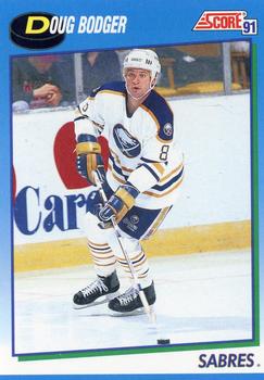 #517 Doug Bodger - Buffalo Sabres - 1991-92 Score Canadian Hockey