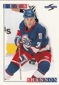 #103 Darrin Shannon - Winnipeg Jets - 1995-96 Score Hockey