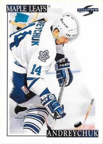 #109 Dave Andreychuk - Toronto Maple Leafs - 1995-96 Score Hockey