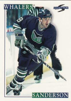 #111 Geoff Sanderson - Hartford Whalers - 1995-96 Score Hockey