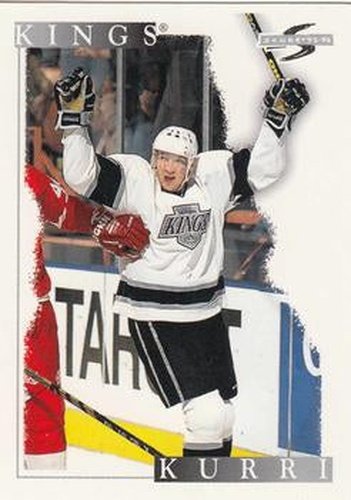 #115 Jari Kurri - Los Angeles Kings - 1995-96 Score Hockey