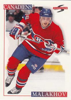 #117 Vladimir Malakhov - Montreal Canadiens - 1995-96 Score Hockey