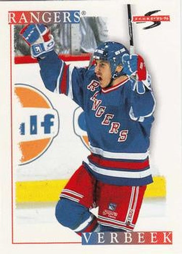 #122 Pat Verbeek - New York Rangers - 1995-96 Score Hockey