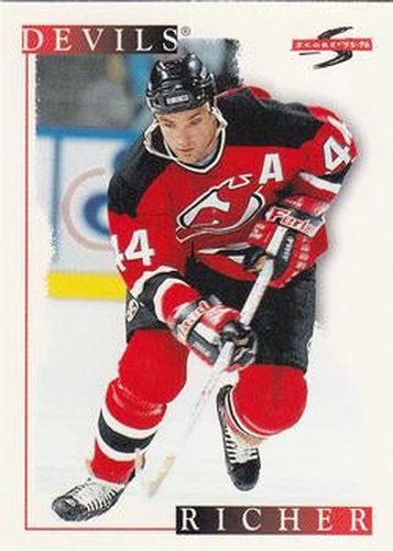 #130 Stephane Richer - New Jersey Devils - 1995-96 Score Hockey