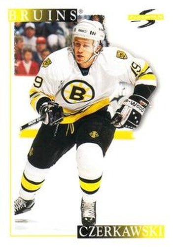 #143 Mariusz Czerkawski - Boston Bruins - 1995-96 Score Hockey