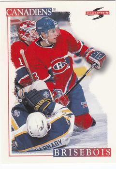 #148 Patrice Brisebois - Montreal Canadiens - 1995-96 Score Hockey