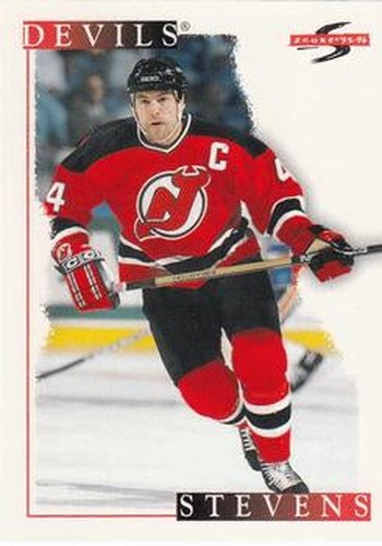 #160 Scott Stevens - New Jersey Devils - 1995-96 Score Hockey