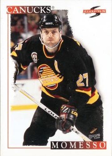 #161 Sergio Momesso - Vancouver Canucks - 1995-96 Score Hockey
