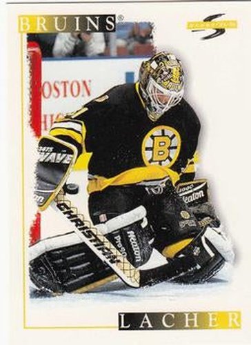 #17 Blaine Lacher - Boston Bruins - 1995-96 Score Hockey