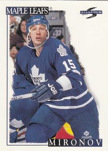 #180 Dmitri Mironov - Toronto Maple Leafs - 1995-96 Score Hockey