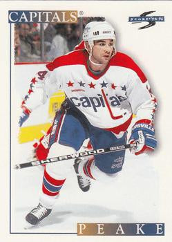 #181 Pat Peake - Washington Capitals - 1995-96 Score Hockey