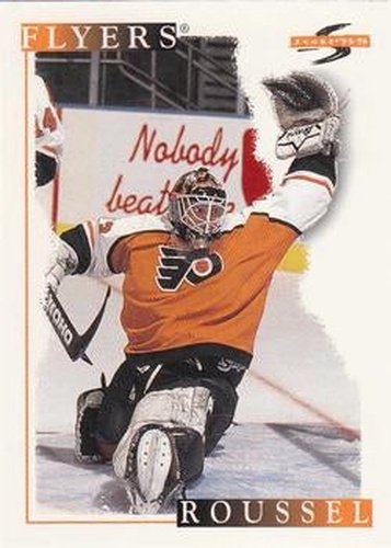 #182 Dominic Roussel - Philadelphia Flyers - 1995-96 Score Hockey