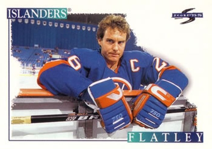 #196 Patrick Flatley - New York Islanders - 1995-96 Score Hockey