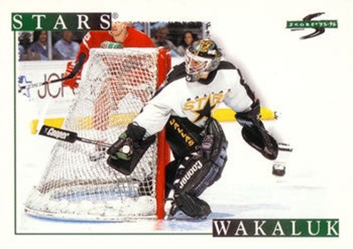 #197 Darcy Wakaluk - Dallas Stars - 1995-96 Score Hockey