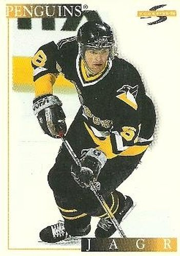 #1 Jaromir Jagr - Pittsburgh Penguins - 1995-96 Score Hockey