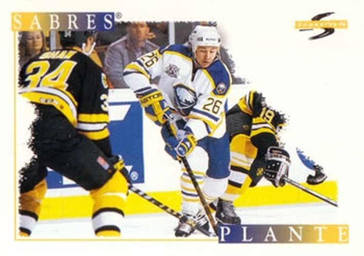 #213 Derek Plante - Buffalo Sabres - 1995-96 Score Hockey