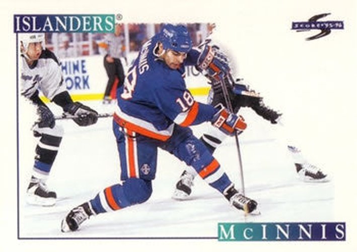 #217 Marty McInnis - New York Islanders - 1995-96 Score Hockey