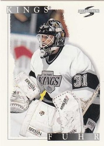 #228 Grant Fuhr - Los Angeles Kings - 1995-96 Score Hockey