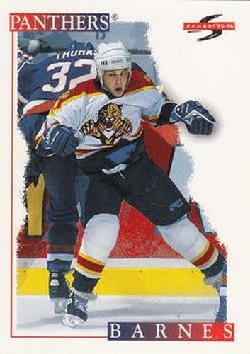 #22 Stu Barnes - Florida Panthers - 1995-96 Score Hockey